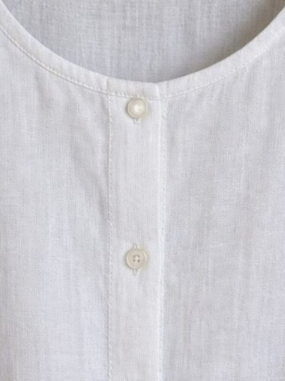 White Ruffle Blouse - Picture 4 of 6